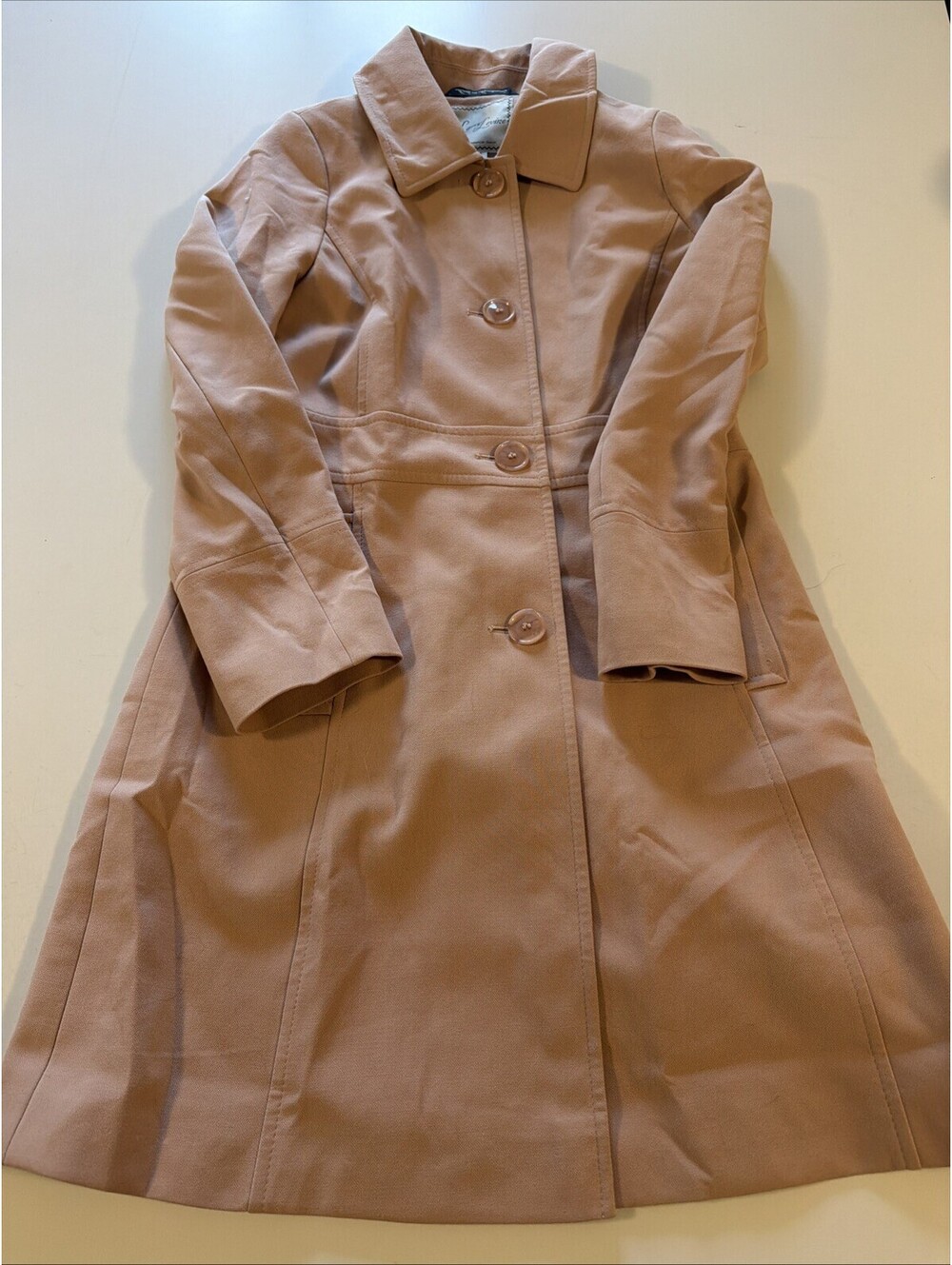 larry levine Coat Jacket Size Xs Pink